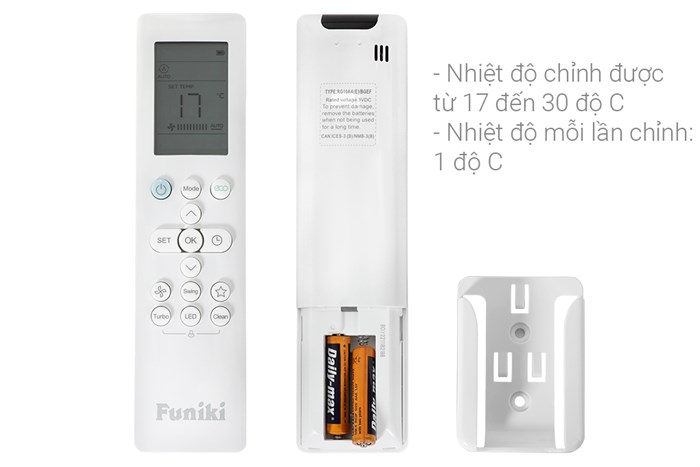 Điều Hòa Funiki Inverter 12000 BTU 1 Chiều HIC12TMU
